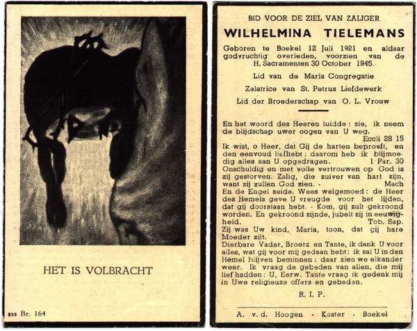 Tielemans, Wilhelmina  